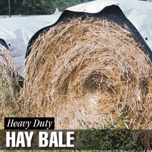 Dize Weathermaster Heavy Duty Silver/Black Hay Bale Covers